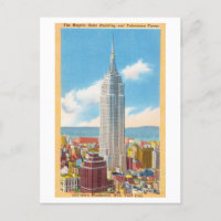 Empire State Building, New York, Vintage voyage