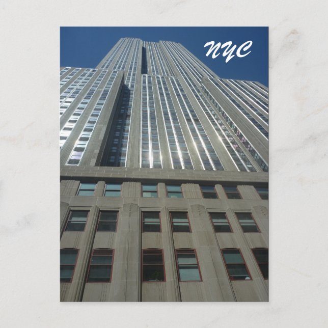 Carte Postale empire state high nyc (Devant)