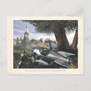 Carte postale Empire State Patrol Concept Art