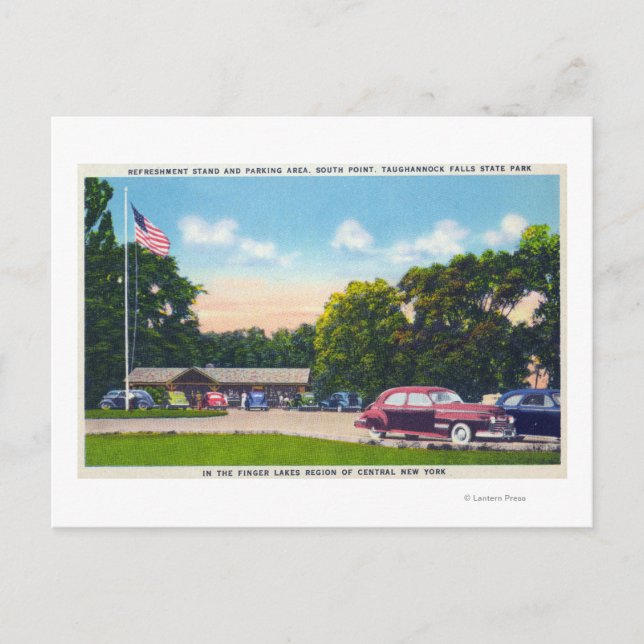 Carte Postale Emplacement du parking de South Point (Devant)