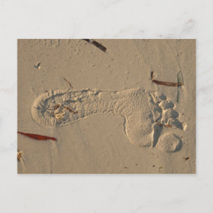 Carte postale Empreinte