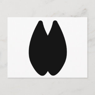 Carte Postale Empreinte Alpaca