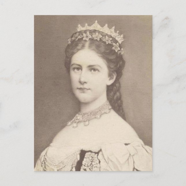Carte Postale Empress Elisabeth Austria - Sissi, Sisi (Devant)