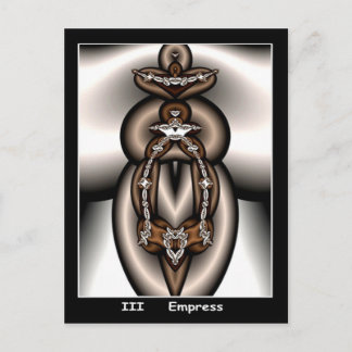 Carte Postale Empress Tarot Card
