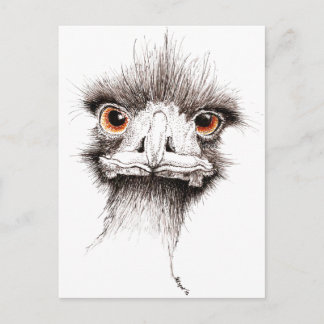 Carte Postale Emu par Inkspot