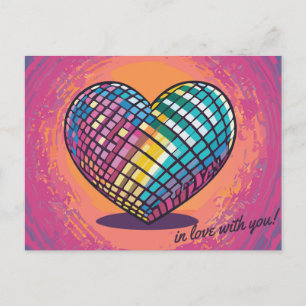 Carte Postale en amour avec toi