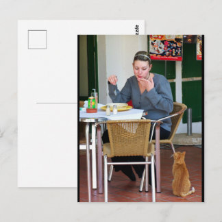 Carte Postale En Attendant Patiemment