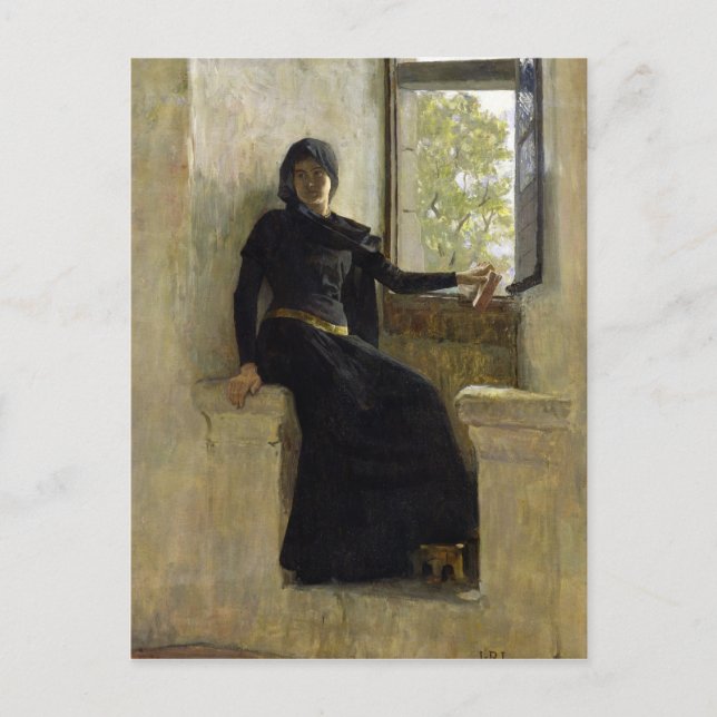Carte Postale En attente, avant 1905 (Devant)