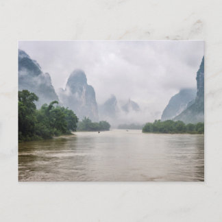 Carte Postale En bas du fleuve Yangshuo
