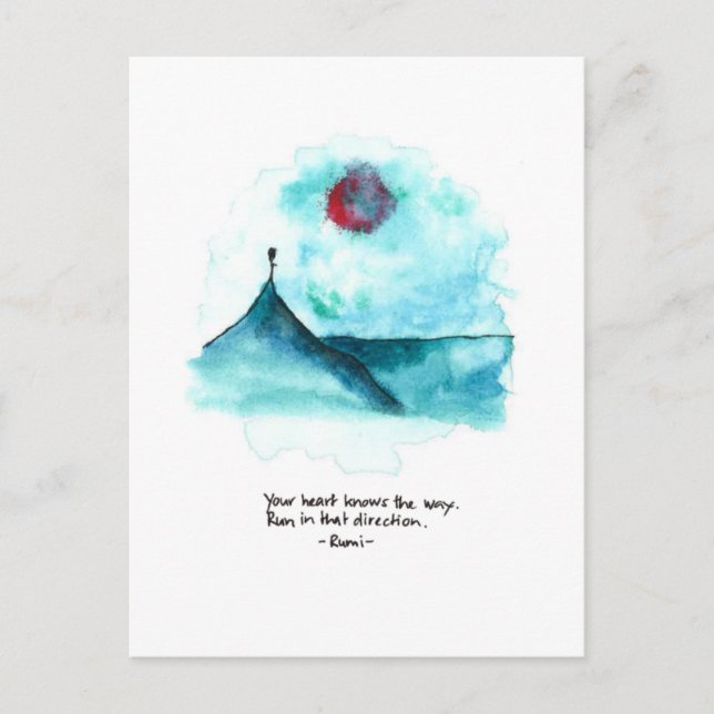 Carte Postale En bord de mer (Devant)