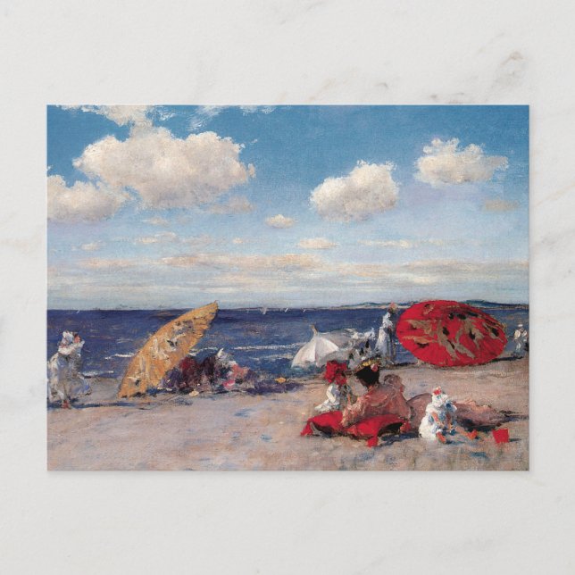 Carte Postale En Bord De Mer (Devant)