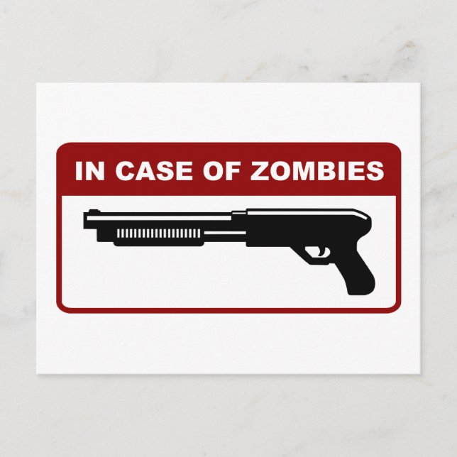 Carte Postale En Coque De Zombies (Devant)