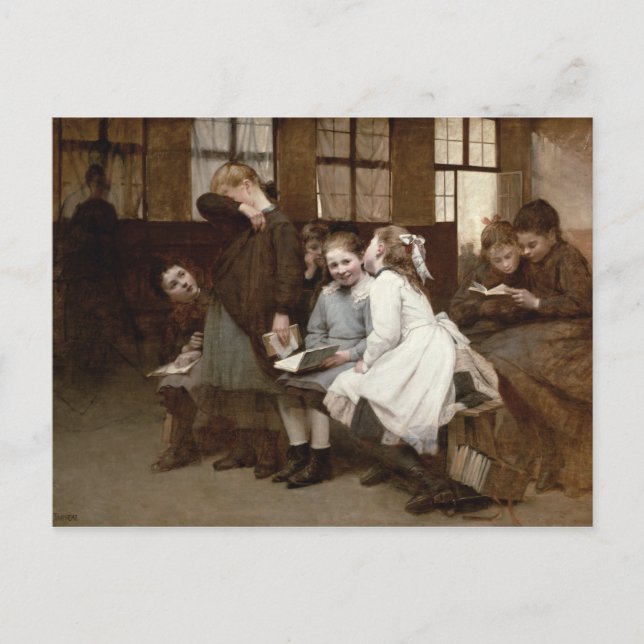 Carte Postale En détention, 1888 (Devant)