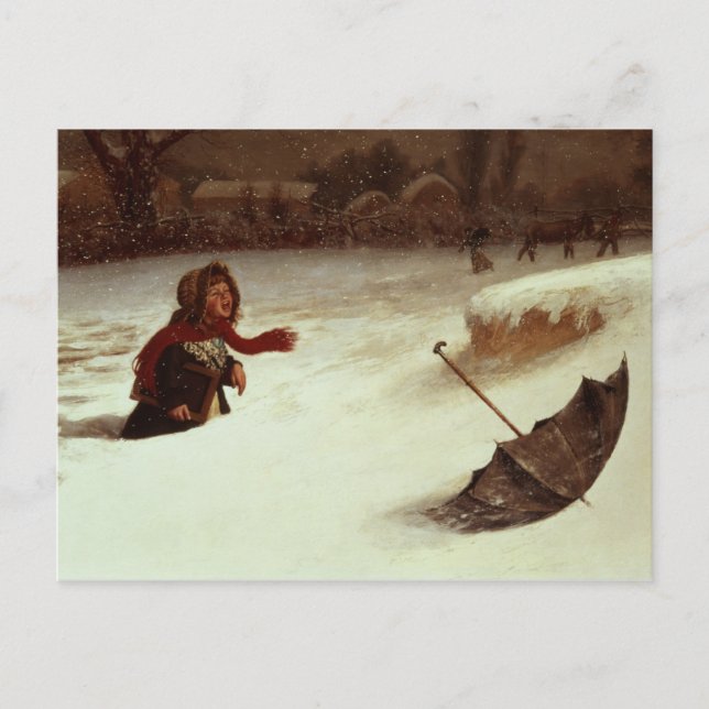 Carte Postale En Difficultés (Devant)