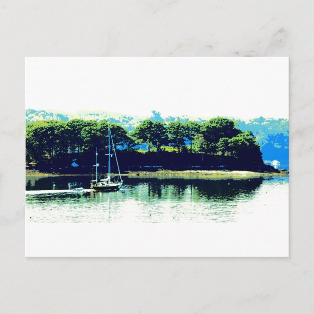 carte postale en direction du sud (Devant)