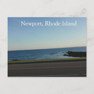 Carte Postale En Face De Newport, Rhode Island