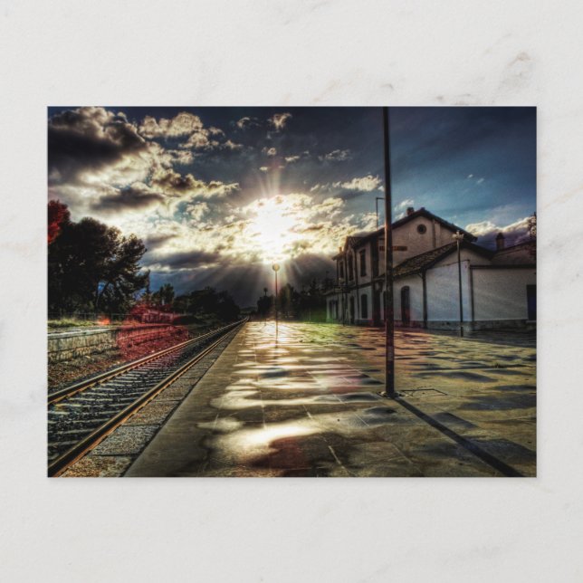 Carte Postale En la estación (Devant)