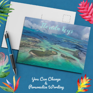 Carte Postale En L'Air Au-Dessus De Key West Florida