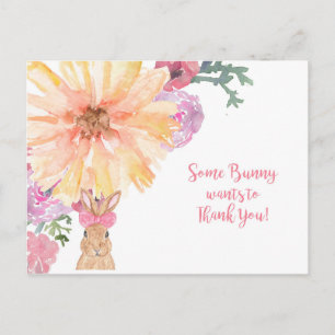 Carte Postale en Merci - Anniversaire ou Pâques