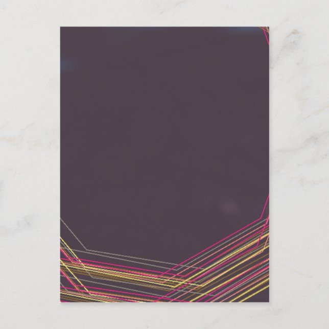 Carte Postale en noir 0900 art abstrait (Devant)