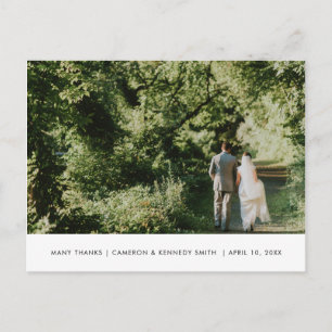 Carte postale en or jaune et Merci en marbre d'Aqu