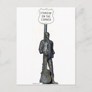 Carte Postale En position "LE" Coin ! à Winslow Arizon