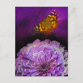 Carte Postale En pourpre