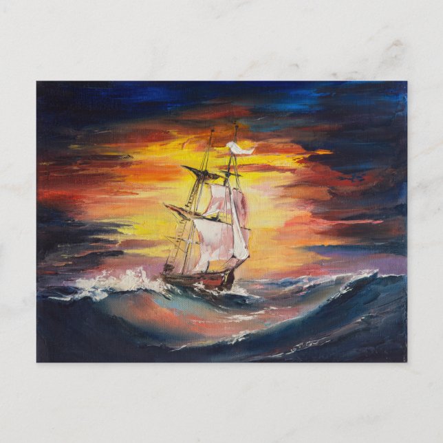 Carte Postale En route (Devant)