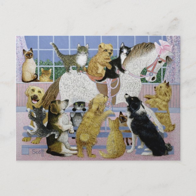 Carte Postale En route pour le tour (Devant)