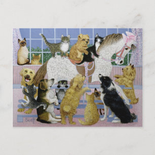 Carte Postale En route pour le tour