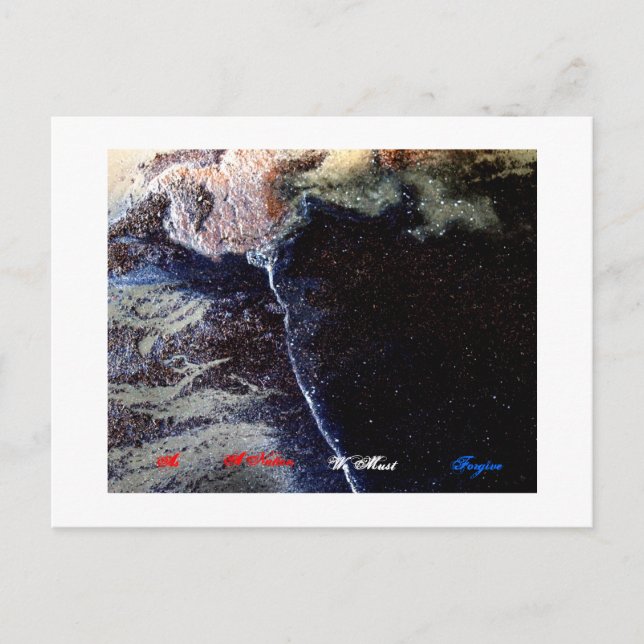 Carte Postale En Tant Que Nation, Nous Devons Pardonner (Devant)