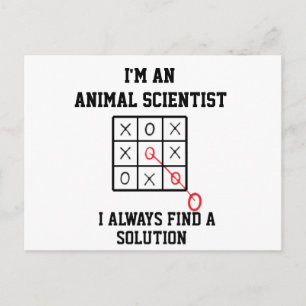 Carte Postale En tant que scientifique animalier, je trouve touj
