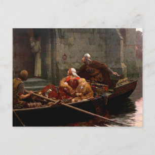 Carte Postale En temps de danger, c. 1897 par Edmund Leighton