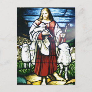 Carte postale en verre