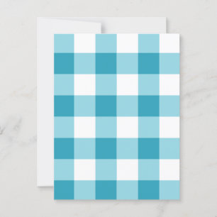 Carte Postale en vichy Motif
