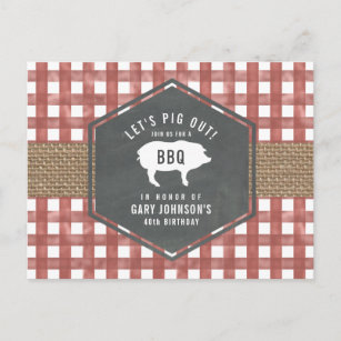 Cartes Barbecue D Anniversaire Zazzle Fr