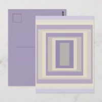 Encadré Dessin Géométrique Lavande Gris Craie