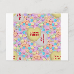 Carte Postale encaisse-moi dehors