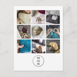 Carte Postale Encart de colisage pour boutique artisanale : Coll