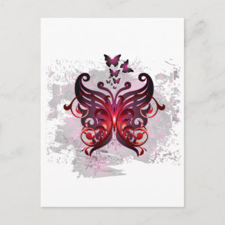 CARTE POSTALE ENCHANTER-BOUTTERFLY