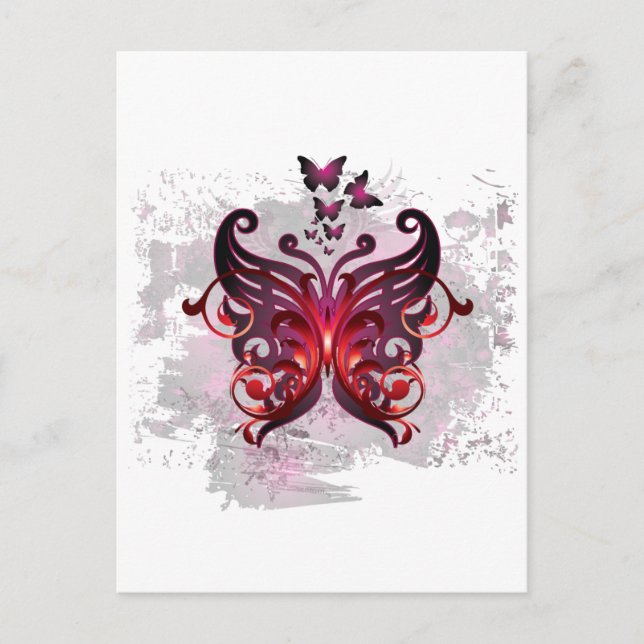CARTE POSTALE ENCHANTER-BOUTTERFLY (Devant)