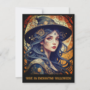 Carte Postale Enchanter La Voix D'Halloween