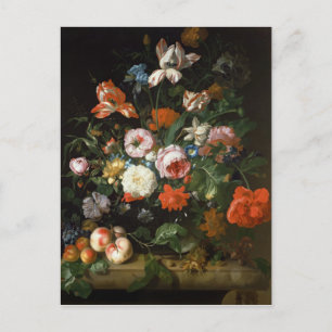 Carte Postale Encore la vie avec des fleurs