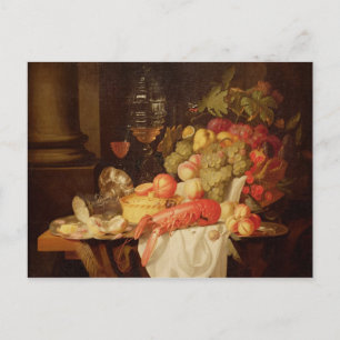 Carte Postale Encore la vie avec le homard