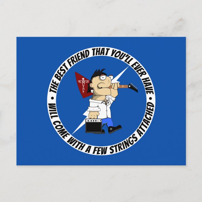 Carte Postale Encore sur la route Groupe Musicien itinérant Vaca (Devant)