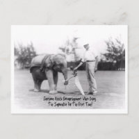 Encouragement - Elephant Jouer Golf