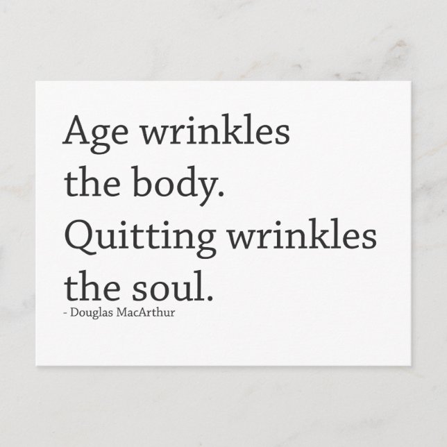 Carte Postale Encouragement Exercice MotivationalCarte postale (Devant)