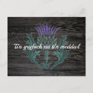 Carte Postale Encouragement gallois Cymraeg