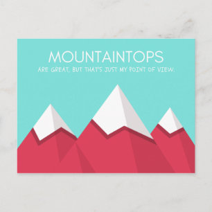 Carte Postale Encre drôle et Aqua