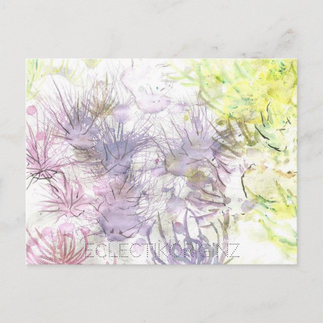 Carte postale Encre magique (Devant)